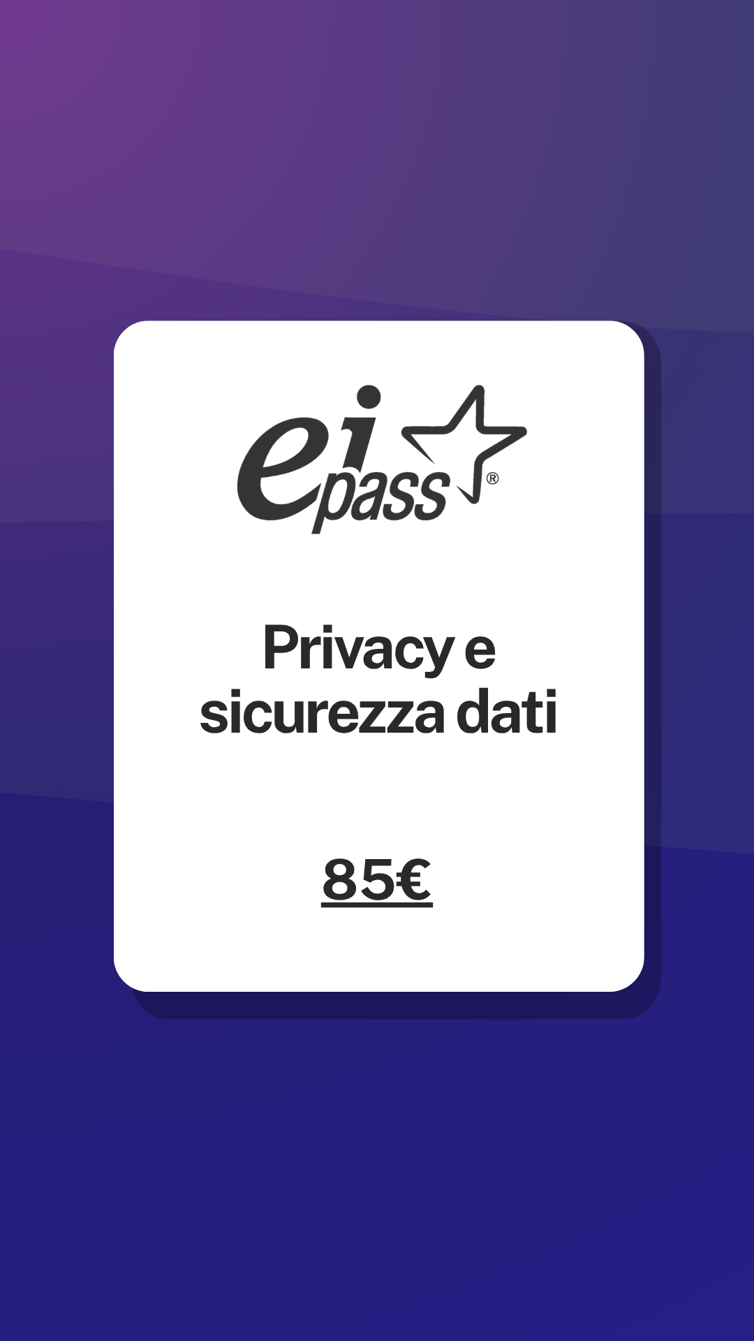 Privacy e sicurezza dati corso EIPASS