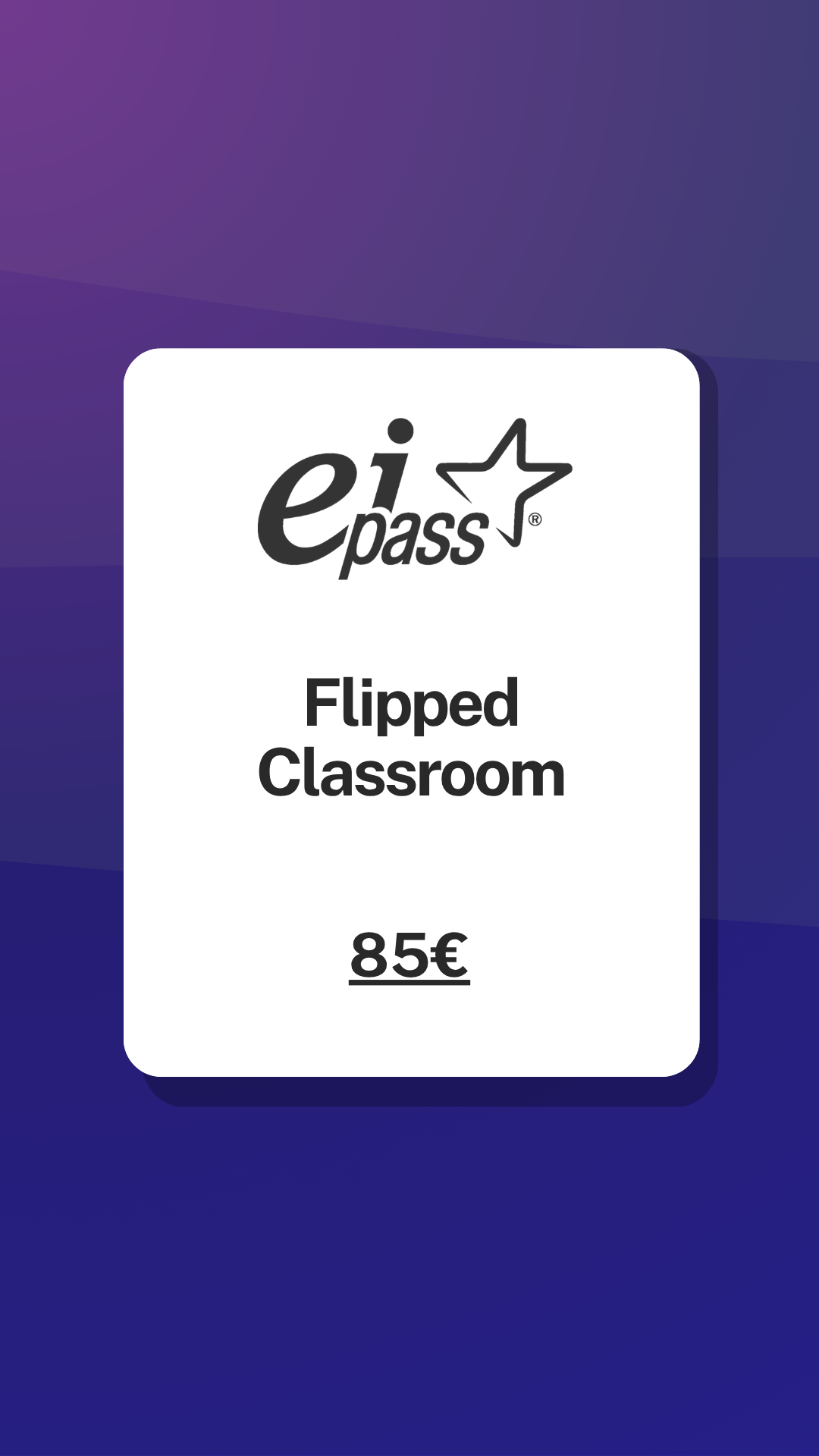 Flipped Classroom corso EIPASS