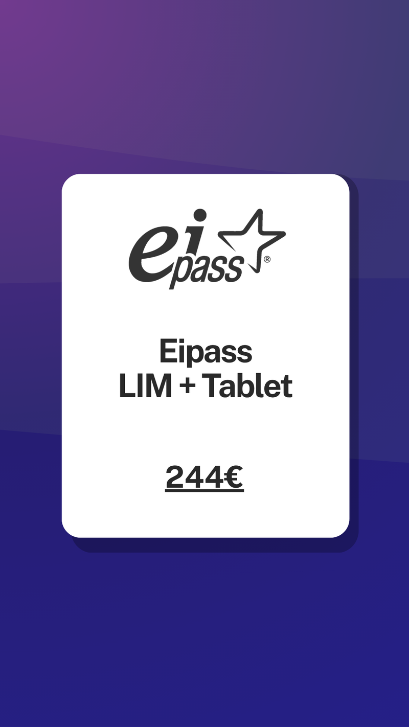 LIM + Tablet certificazione EIPASS