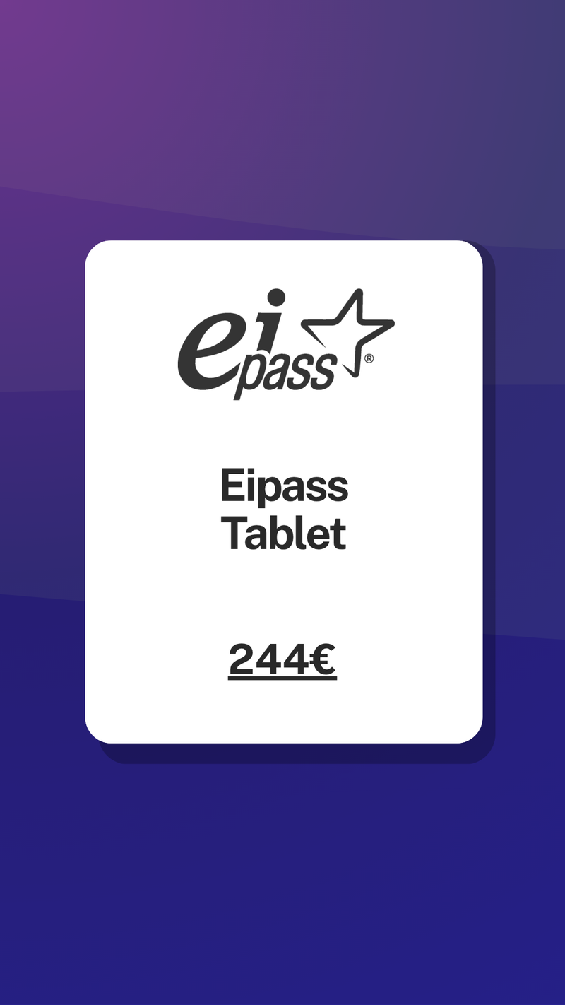 Tablet certificazione EIPASS