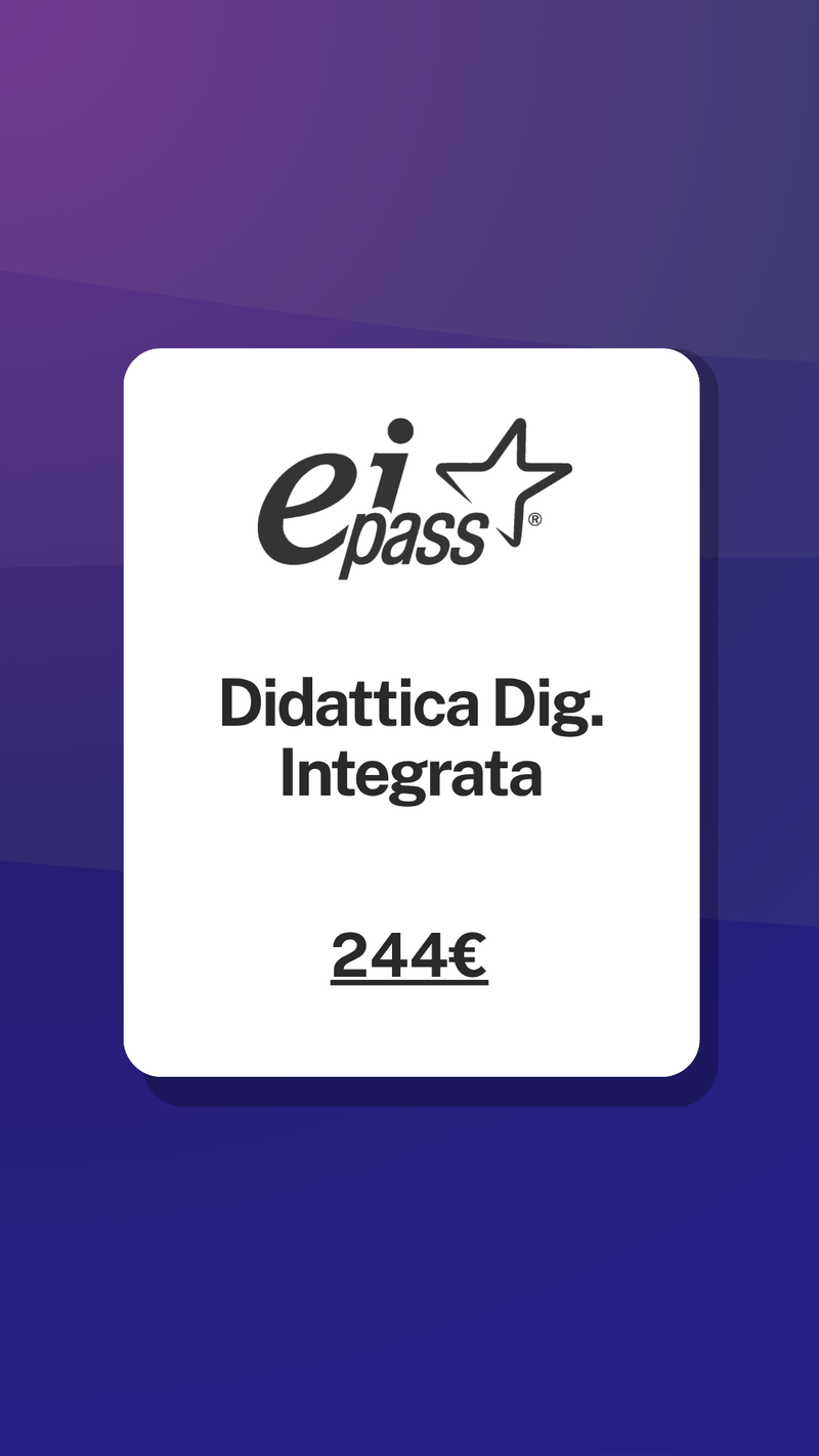 Didattica Digitale Integrata certificazione EIPASS