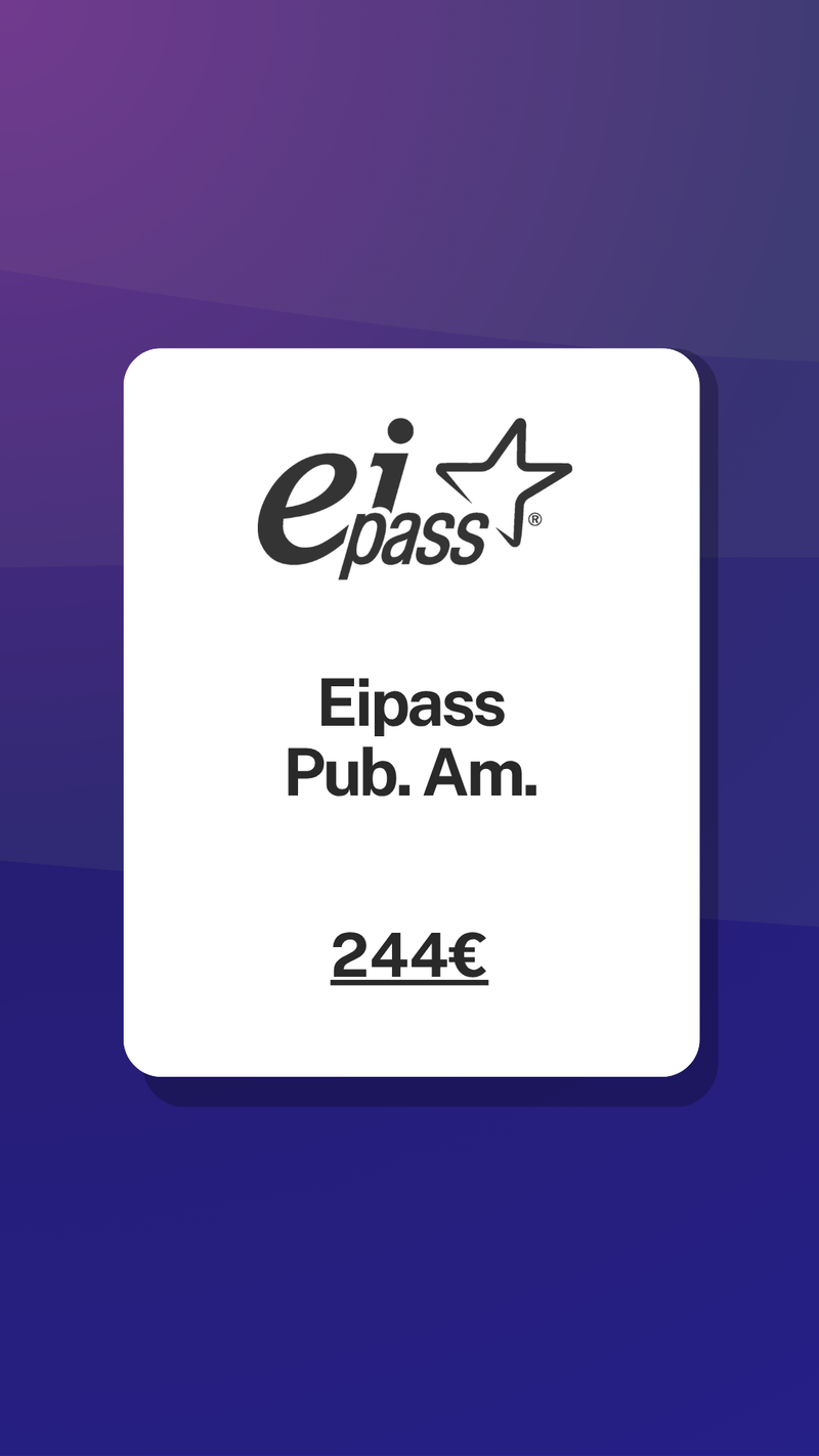Pubblica amministrazione certificazione EIPASS
