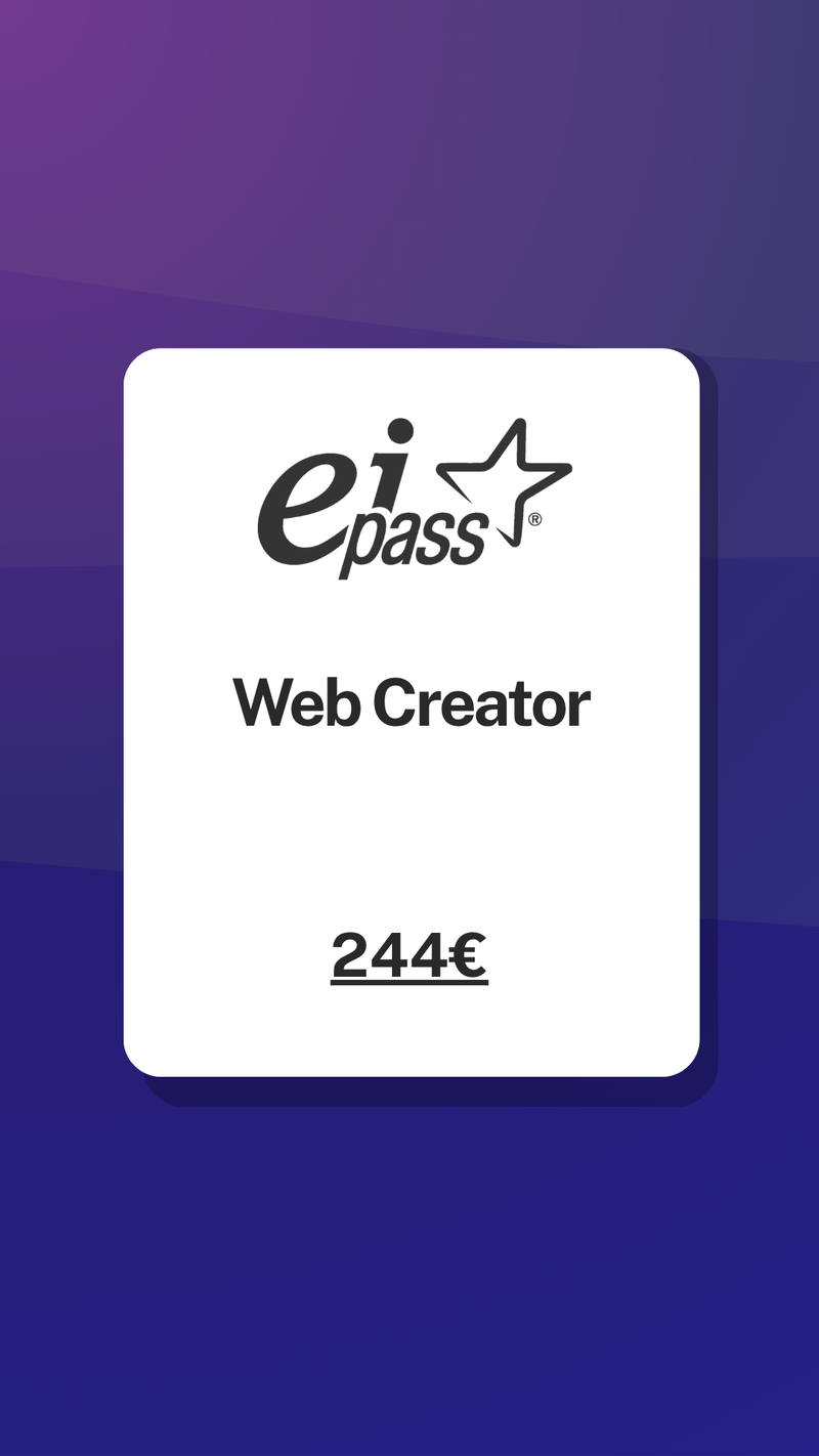 Web Creator certificazione EIPASS