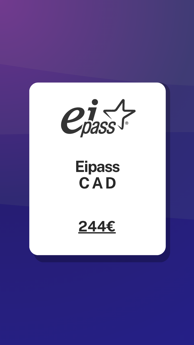 CAD - Computer-aided design certificazione EIPASS