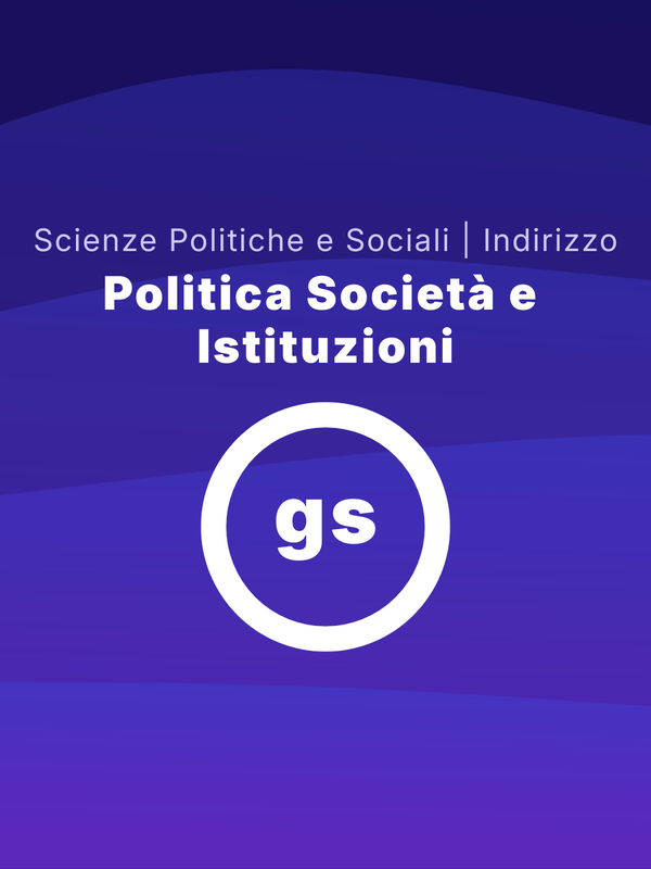 Politica Società e Istituzioni