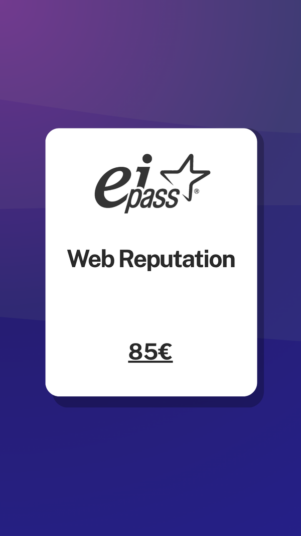 Web Reputation corso EIPASS