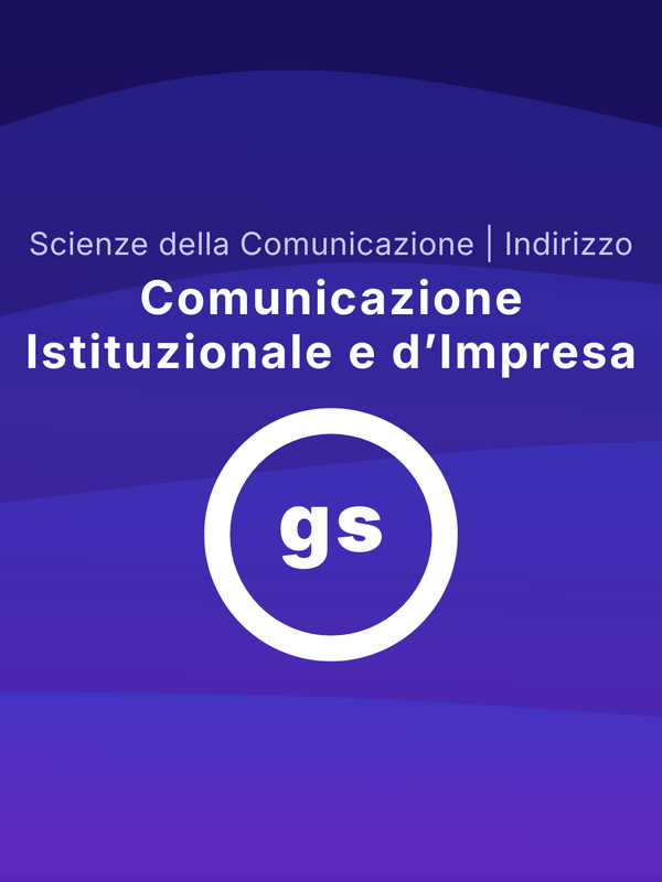 Comunicazione Istituzionale e d'Impresa