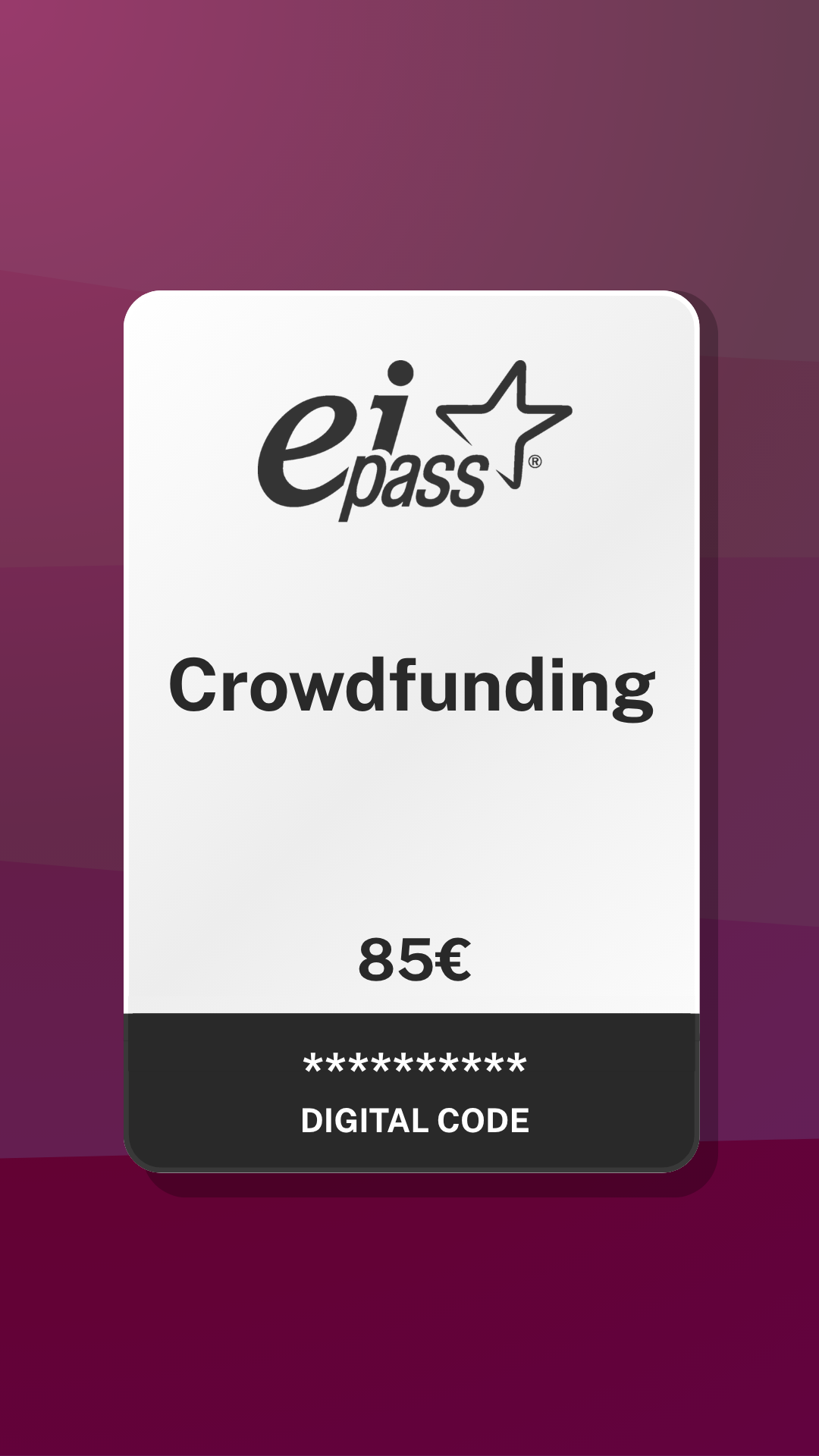 Crowdfunding corso EIPASS
