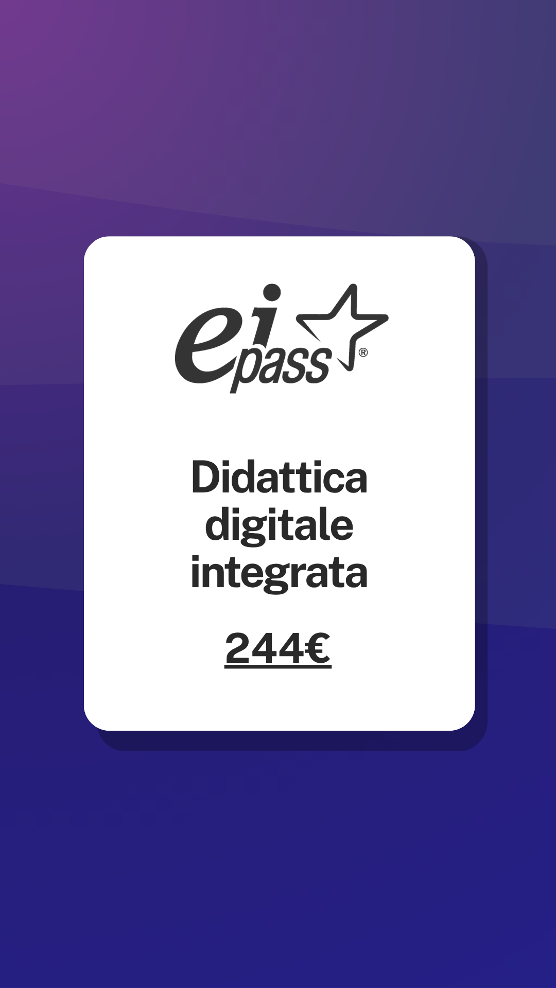 Didattica Digitale Integrata certificazione EIPASS